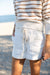 Denim Shorts - White