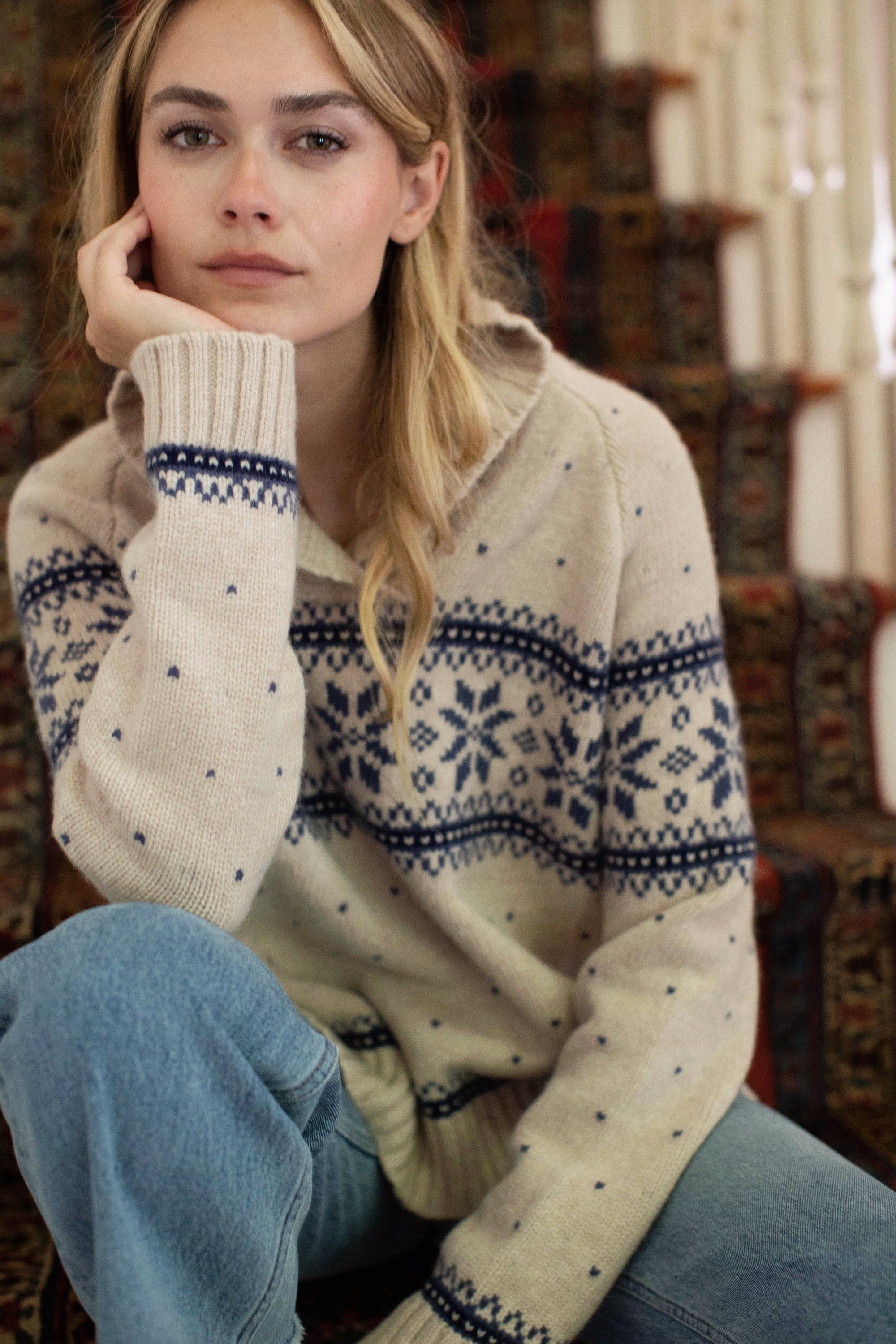 Anika Sweater - Oatmeal