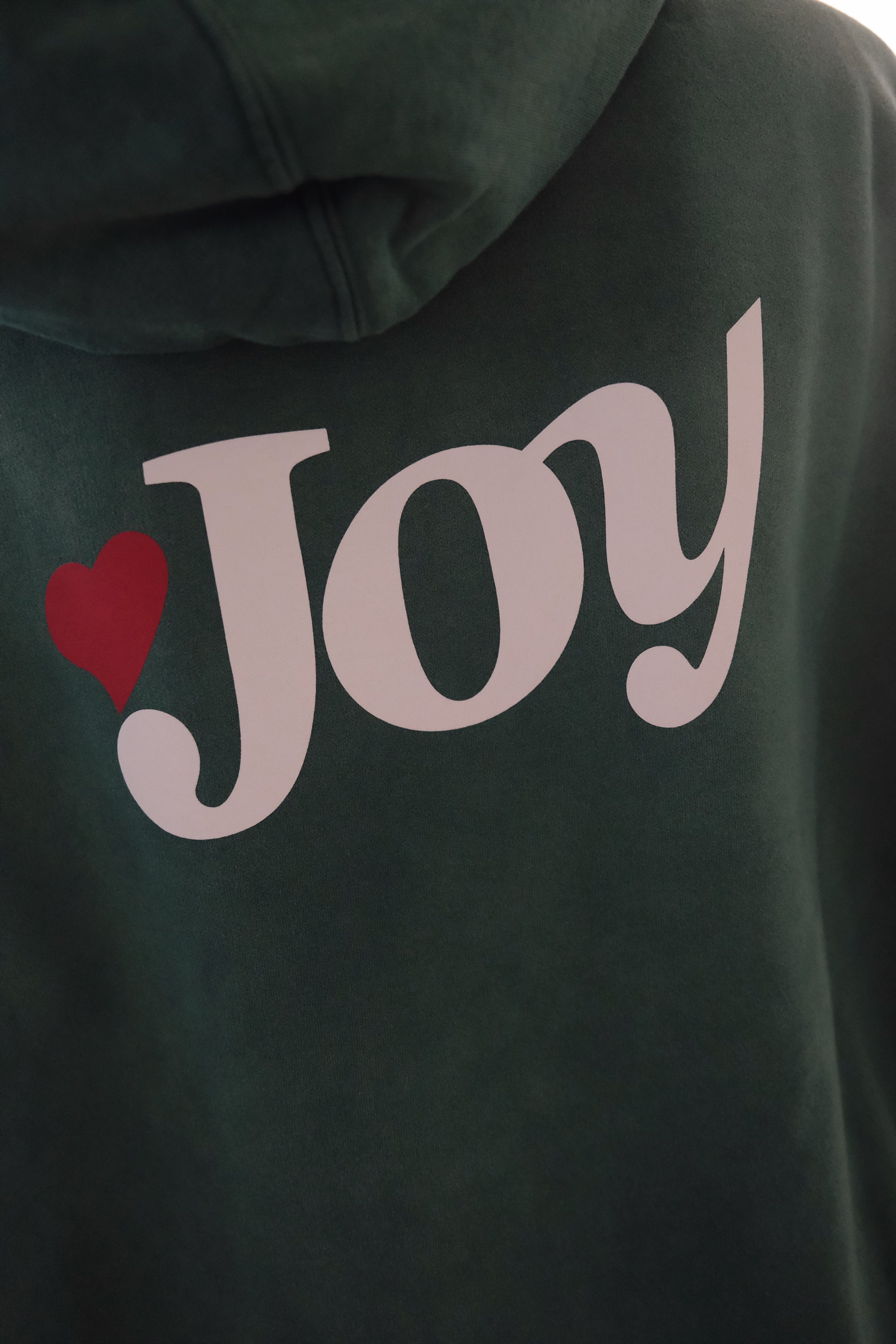 Vintage Fleece Hoodie - Joy