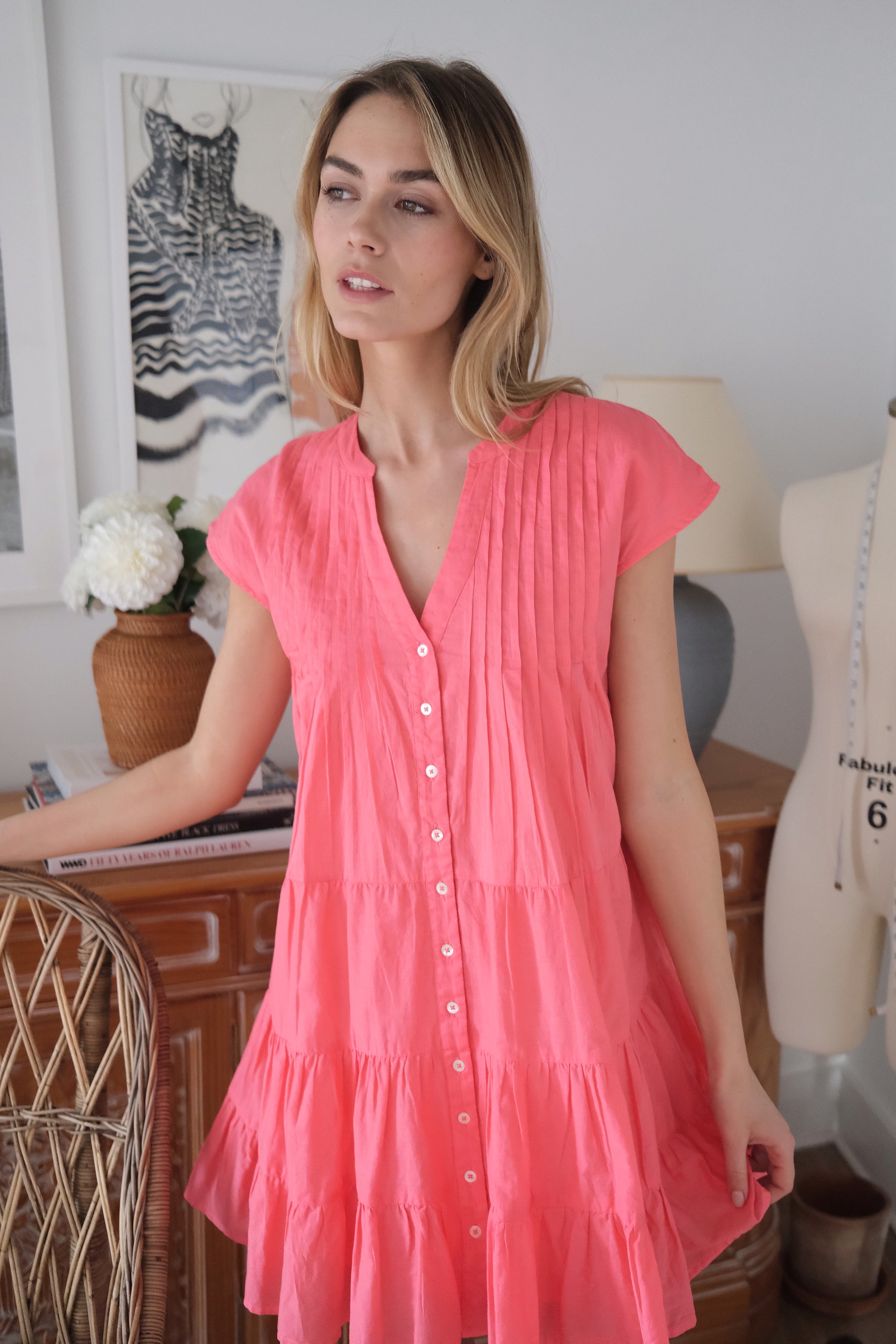 Mackenzie Dress - Watermelon