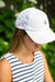Marea Flower ACK Baseball Hat - White