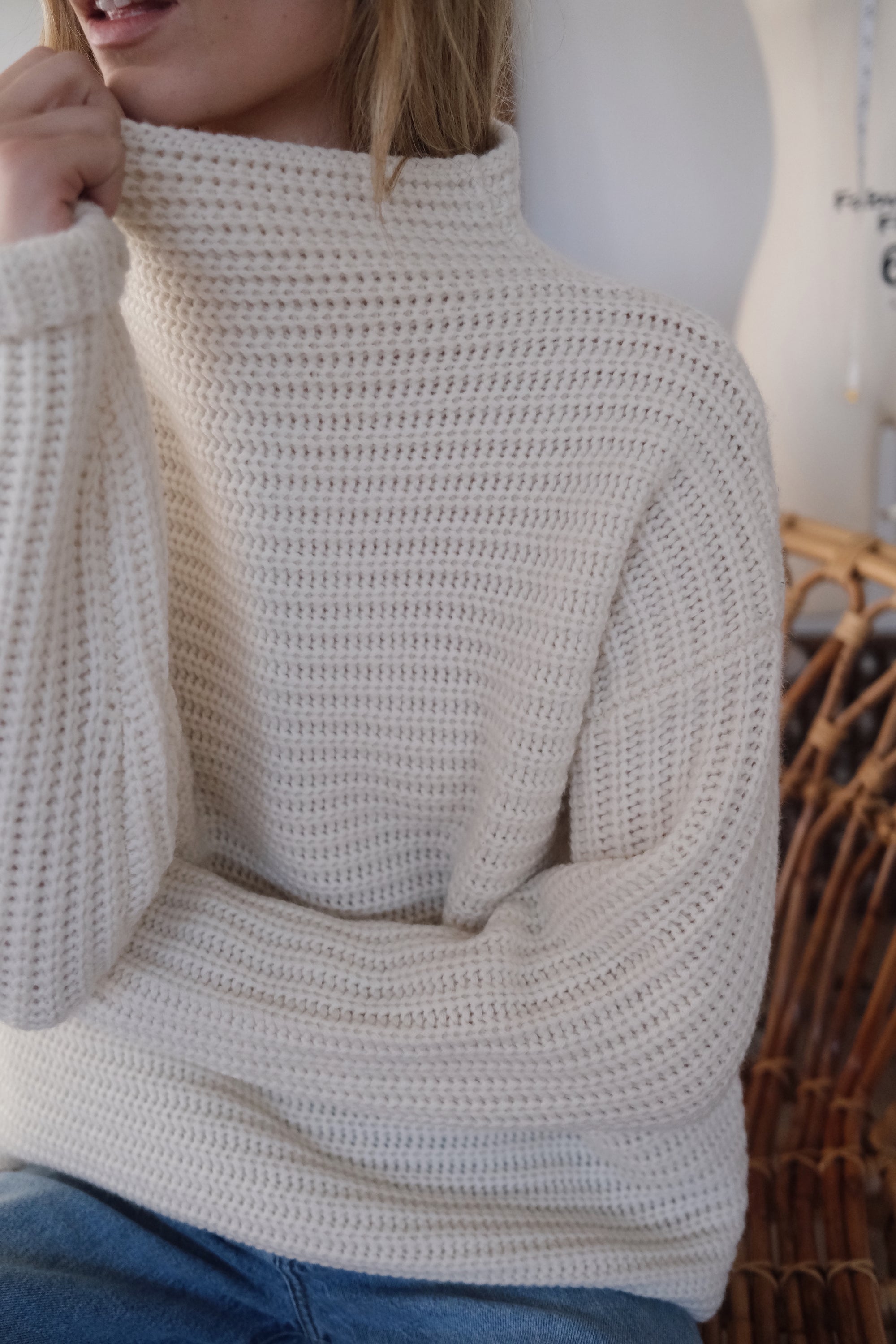 Cameron Sweater - Ivory