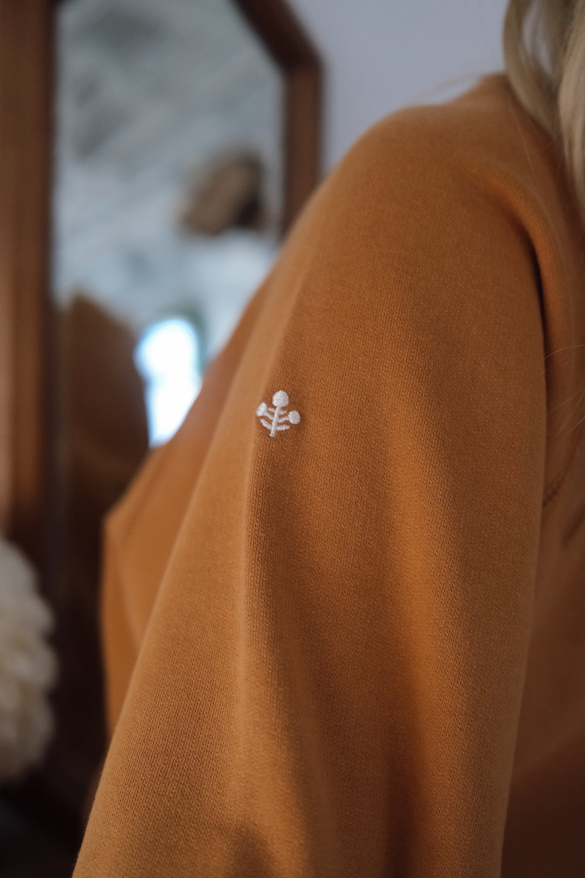 Vintage Fleece Sweatshirt - Camel