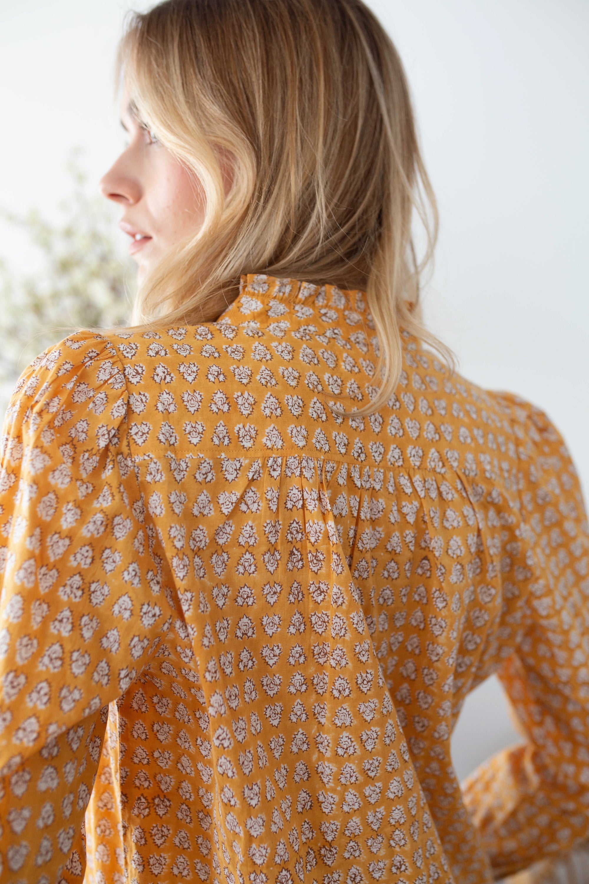 Charlie Shirt - Marigold Thistle