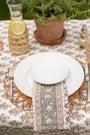 Set of 4 Napkins - Sage Petal and Vine