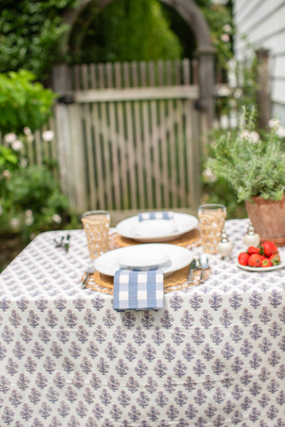 Tablecloth - Blue Primrose