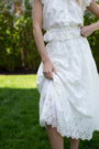 Louisa Skirt - White Eyelet