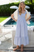 Sasco Dress - Blue Seersucker