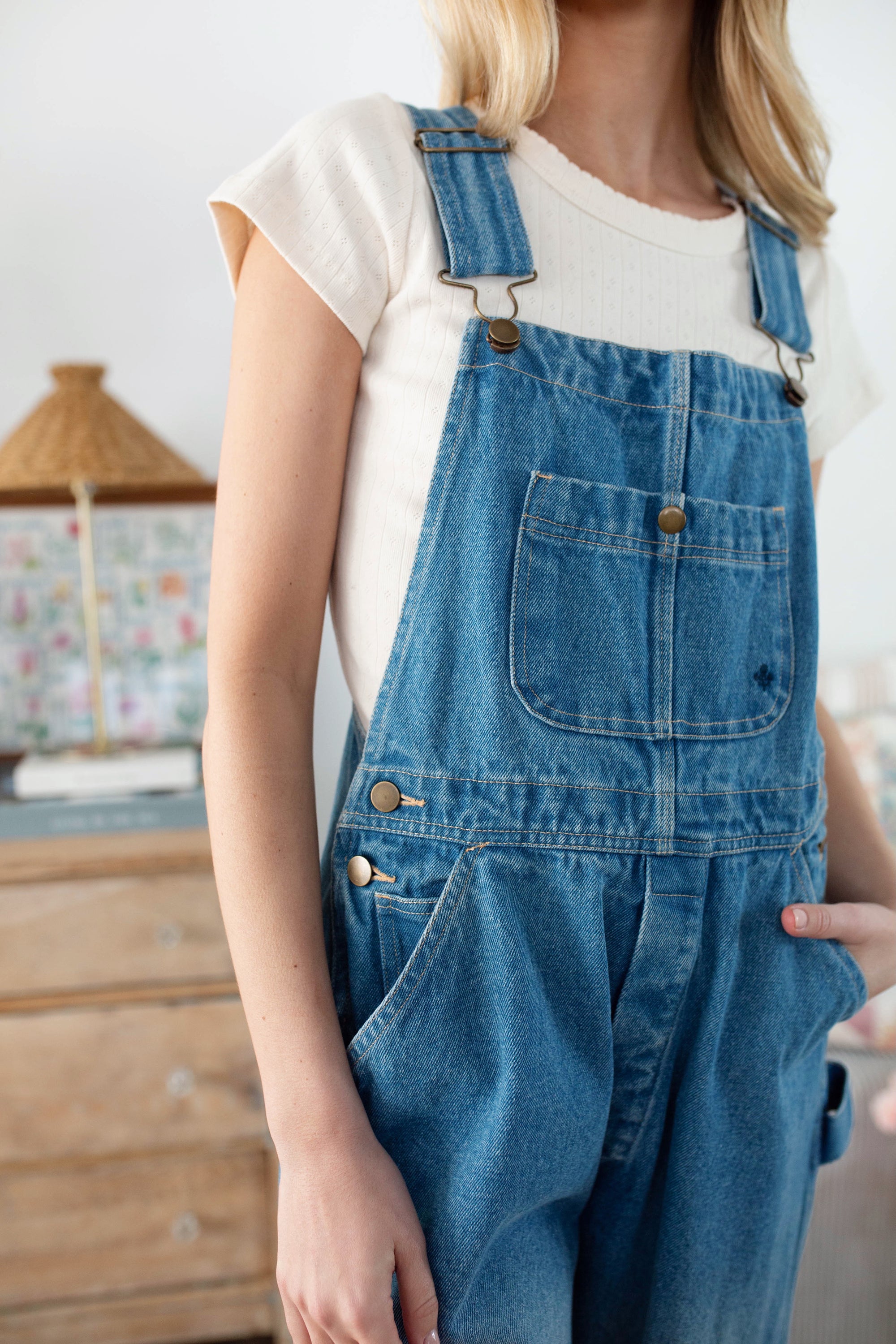 Denim Overalls - Vintage Wash