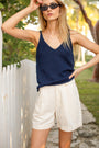 Catalina Sweater Tank - Navy