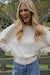 Slouchy Cable Knit Cashmere Sweater - Ivory