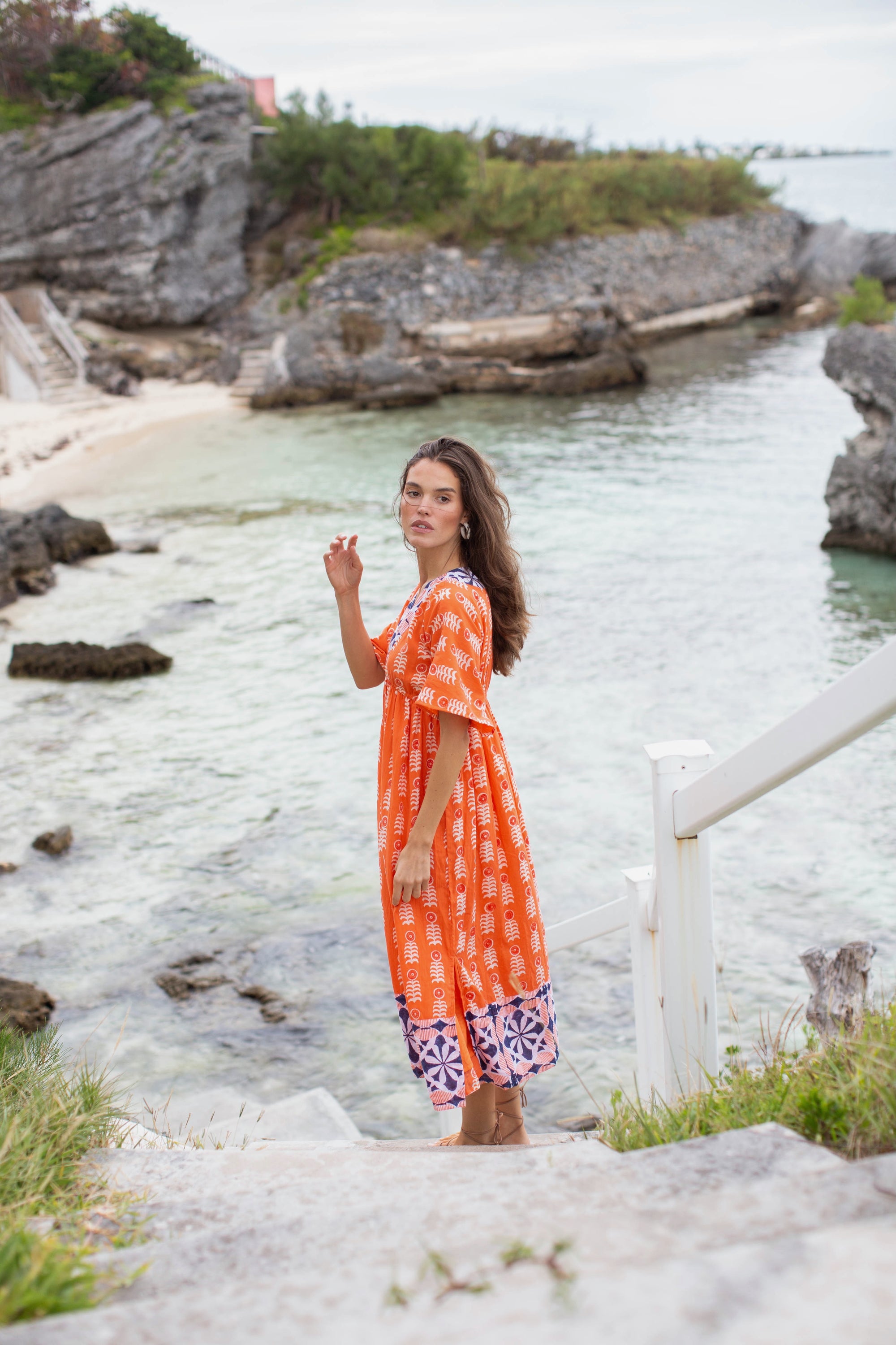 Milla Kaftan - Floral Vine