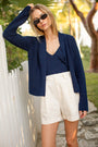 Ingrid Cardigan - Navy