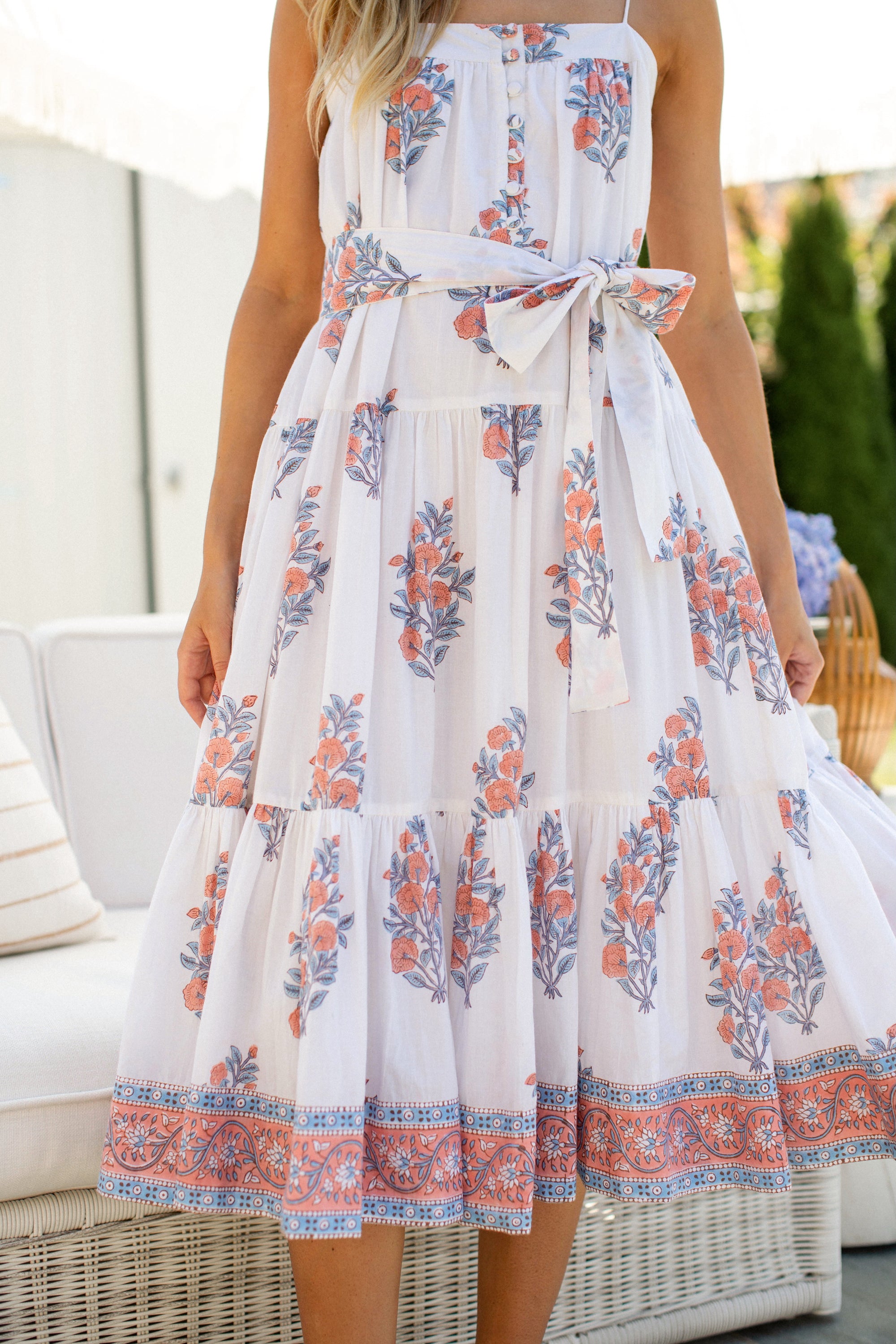 Camille Dress - Floral Bouquet