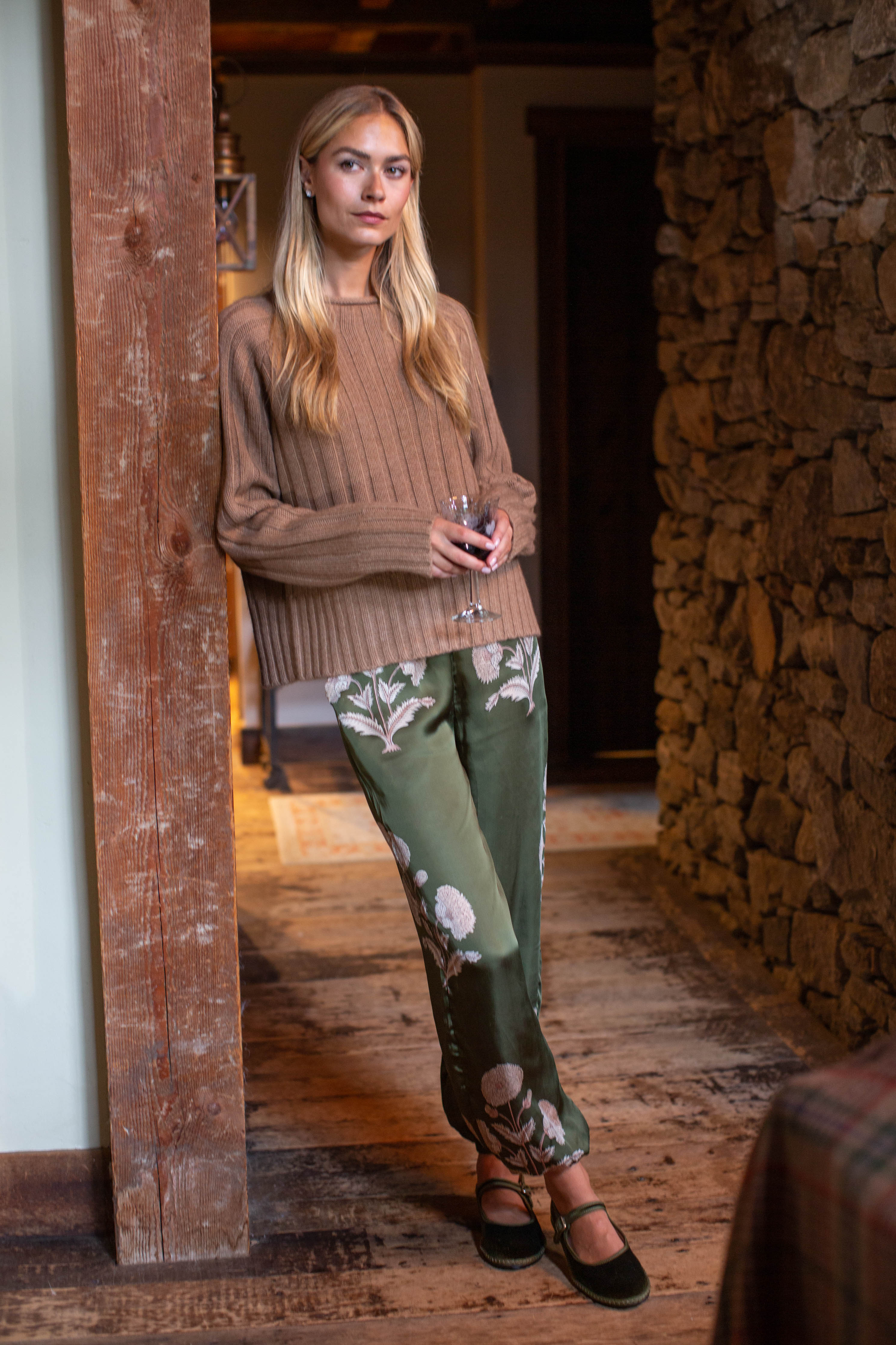 【新品】neru design kozara BRUNT LILY olive① Carmen Pant - Olive Zinnia – Marea by Liz Joy