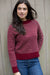 Lodge Sweater - Burgundy/Ivory Birdseye