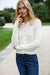 Camilla Pointelle Cardigan - Ivory