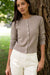 Camilla Pointelle Cardigan - Oatmeal Heather