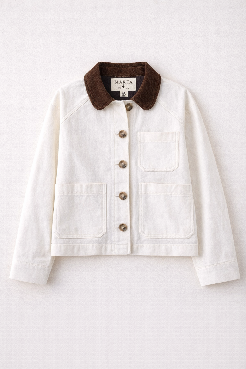 Denim Lee Barn Jacket - White