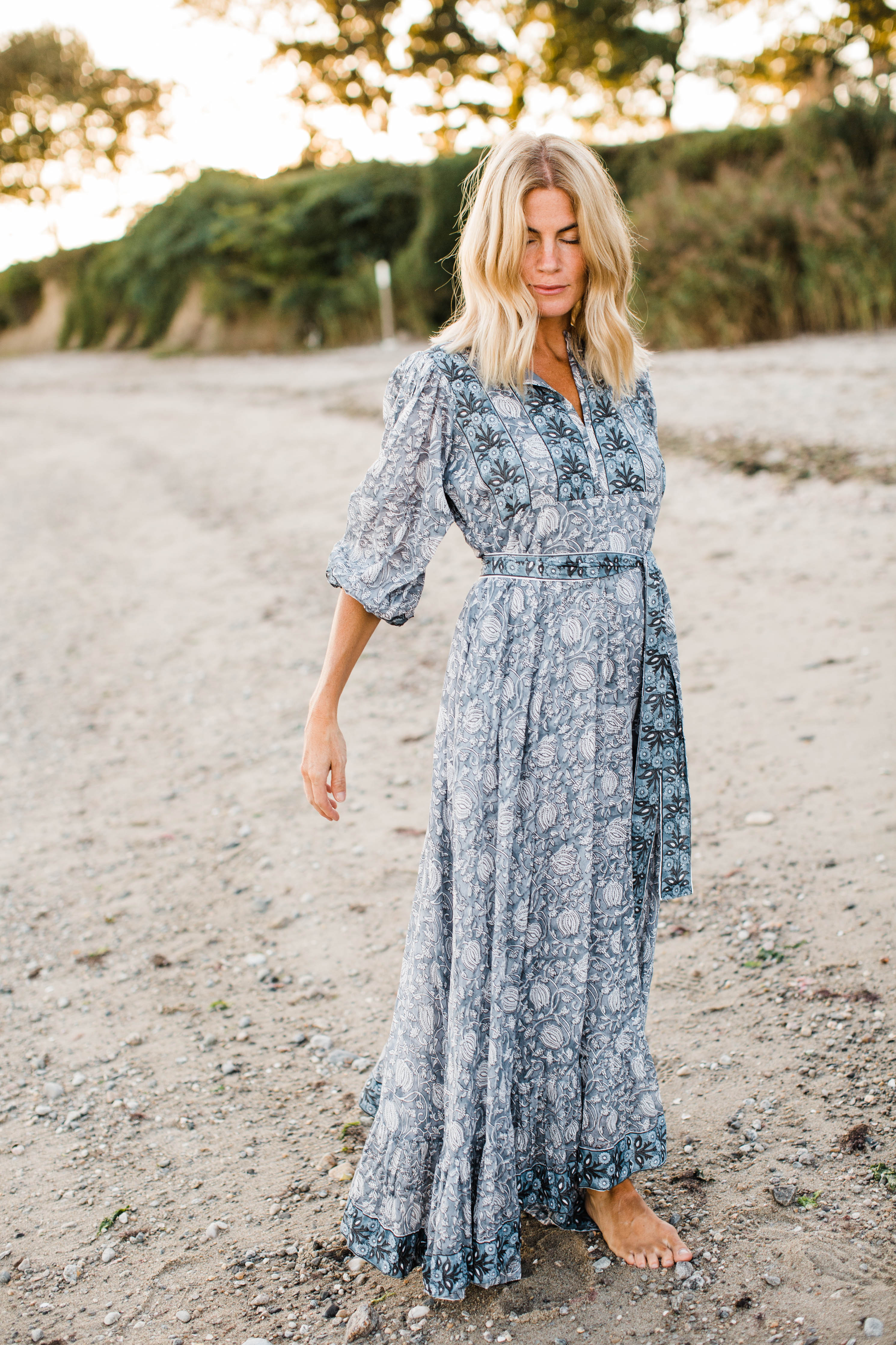 Long sleeve house on sale dress