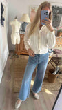 Haven High Rise Wide Leg Jean - Fairfield Wash