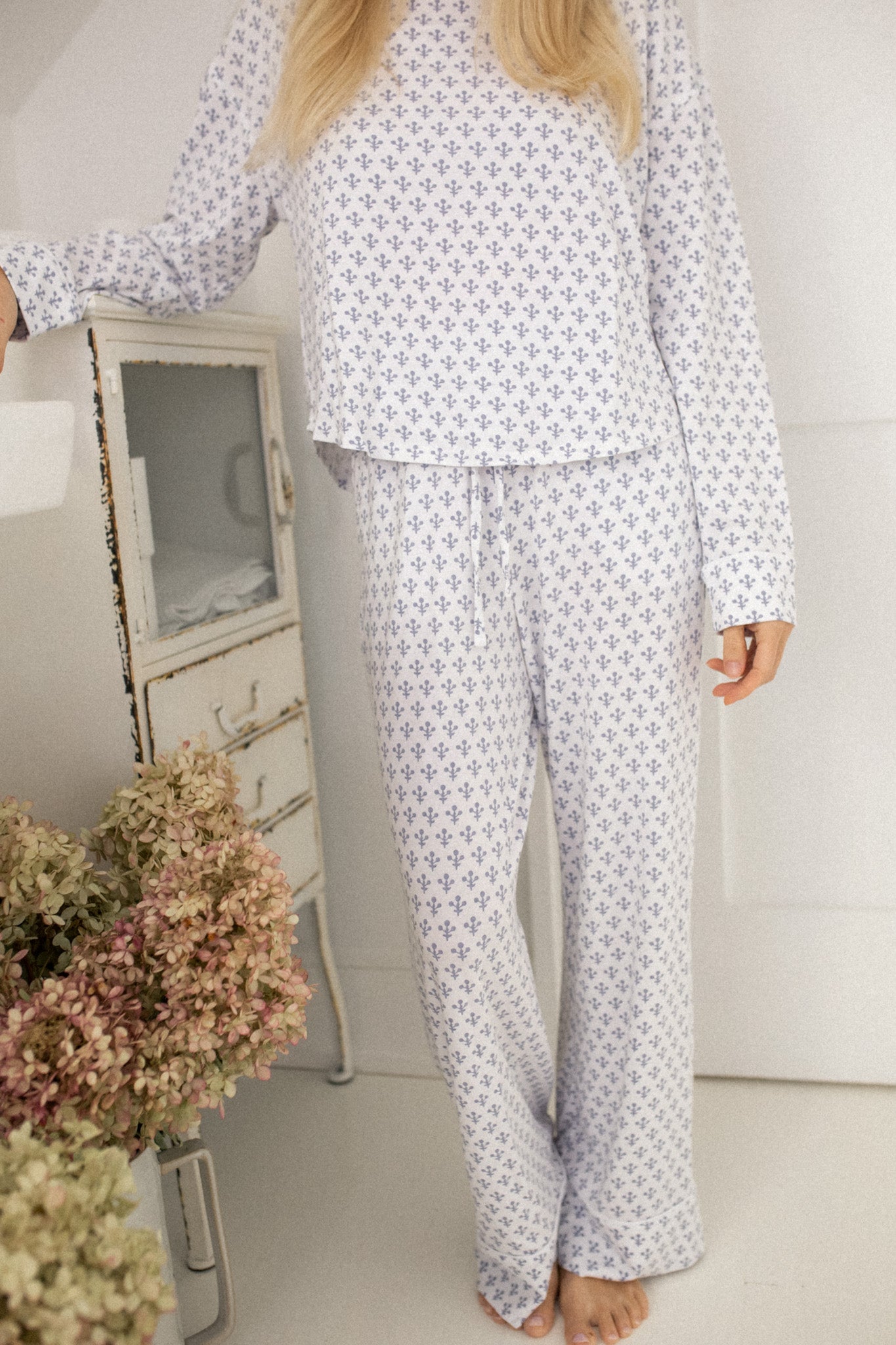 Sleep Set - Blue Marea Flower SALE