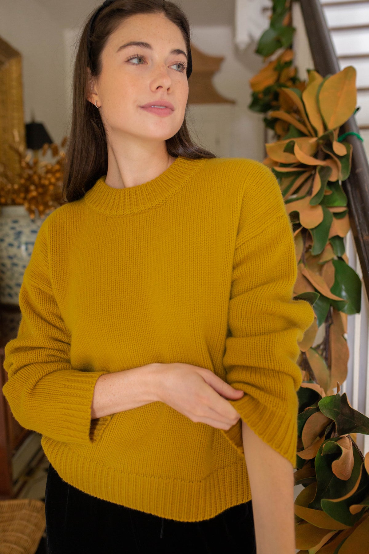 PRE-ORDER Milton Sweater - Saffron
