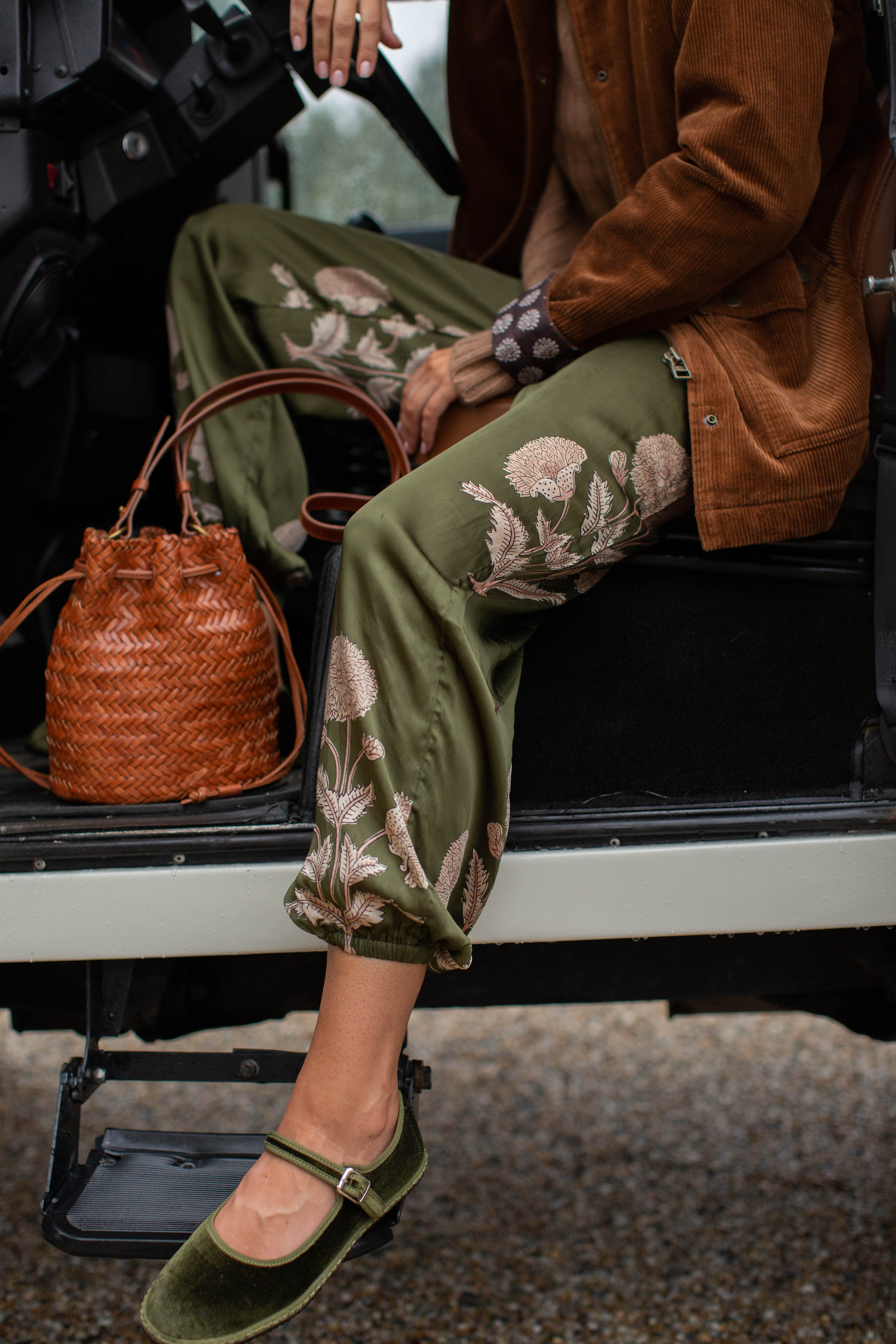 Carmen Pant - Olive Zinnia – Marea by Liz Joy