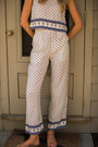 Highland Pant - Blue Mini Petunia
