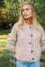 Amalie Cashmere Cardigan - Oatmeal