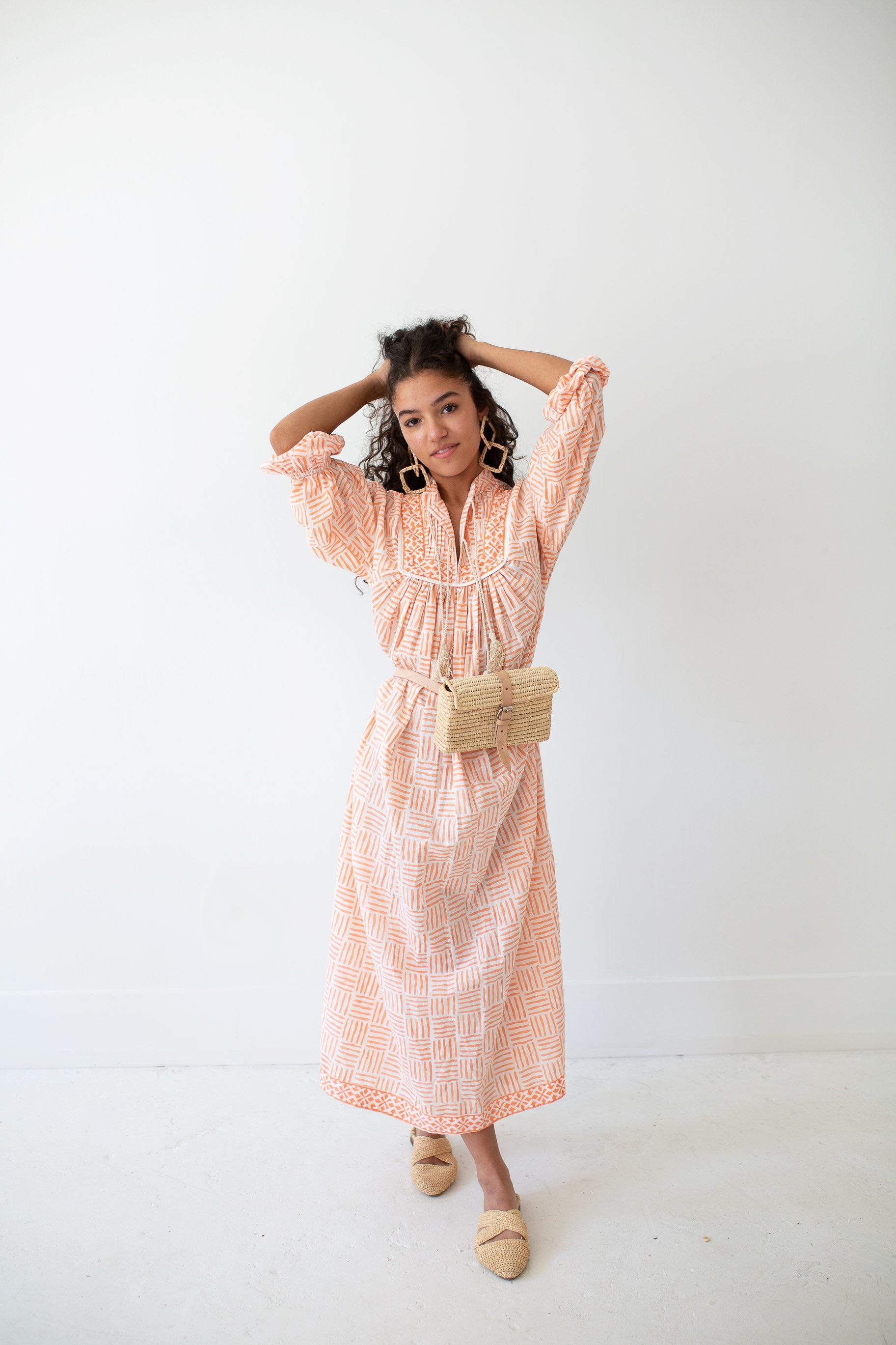 Raffia Belt Bag